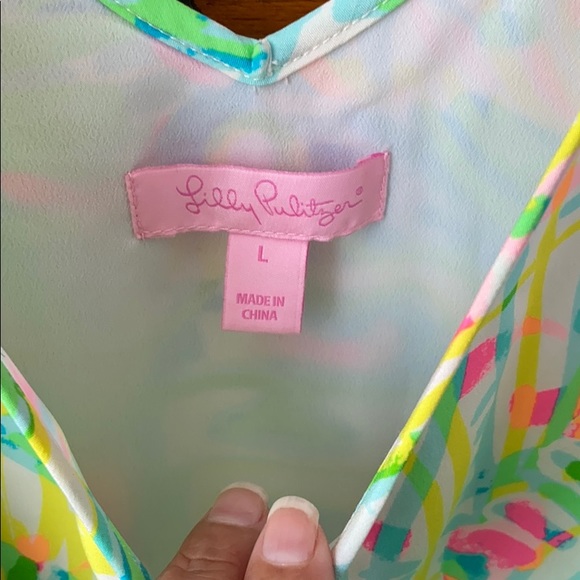 Lilly Pulitzer slip dress - Picture 3 of 5